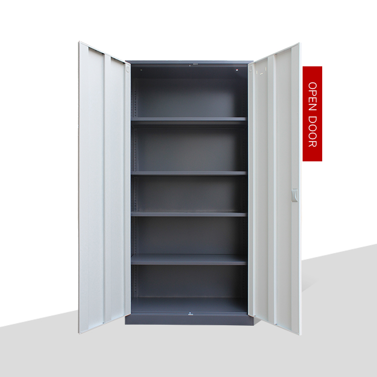 Chromaticity Printing Office Filing Cabinets 2 Doors Steel Metal Cabinet