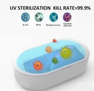 Wholesale Multifunctional ultraviolet disinfection box wireless charger from china suppliers