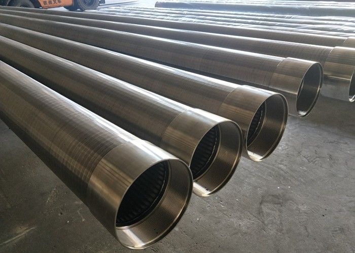 Large Open Area Johnson Vee Wire Screen For Water / Oil / Gas Well Construction