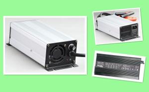 Wholesale Smart 14.4V 15A AGM Battery Charger Black Or Silver Aluminum Case MCU Controlled from china suppliers