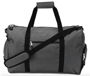 Wholesale Dark Color Unisex Sports Duffel Bag Customized Design 46 * 35 * 13CM from china suppliers