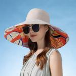 Cross-border new double-sided fisherman hat female summer increase visor visor