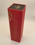 Rigid Luxury Packaging Boxes With Gold Foil Stamping Emboss For Wine OEM ODM
