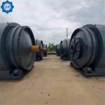 30 Ton Fully Continuous Automatic Waste Tyre Recycling Pyrolysis Plant For Fuel