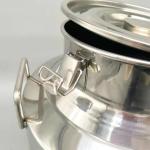 50 Liters Stainless Steel Tea Can Peanut Edible Oil Milk Cans With Sealed Lid