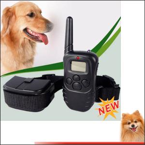 Wholesale 300m Power Remote anti dog bark collar elecking dog collar with retail shock device from china suppliers