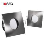 High CRI80/90/97 Square Dimmable Lamp Housing Recessed Spotlight Downlight