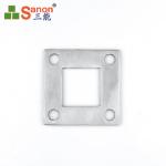 Customized Square Post Base Plate Stainless Steel Cover Plates For Balustrades