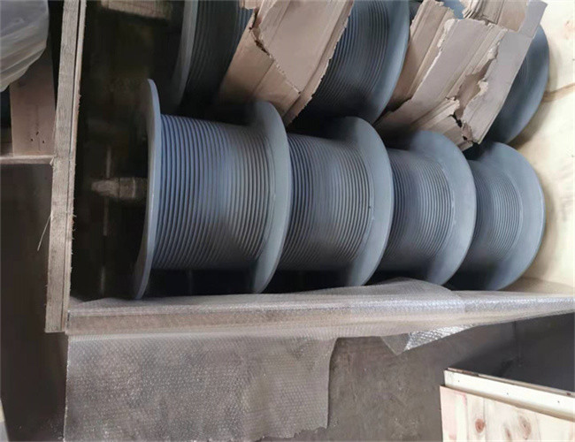 50 Ton Double Grooved Drums Electric Marine Winch For Pulling Cable