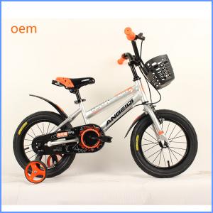 China Ordinary Pedal Steel 14 Inch Childs Bike With Training Wheels on sale