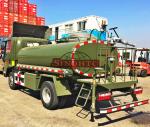 1000 - 1200 Gallons Army Water Truck , 4x2 / 4x4 Drive Type Water Sprinkler