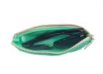 Portable Soft Sunglasses Pouch / Zipper Eyewear Cases with Embroidery Logo