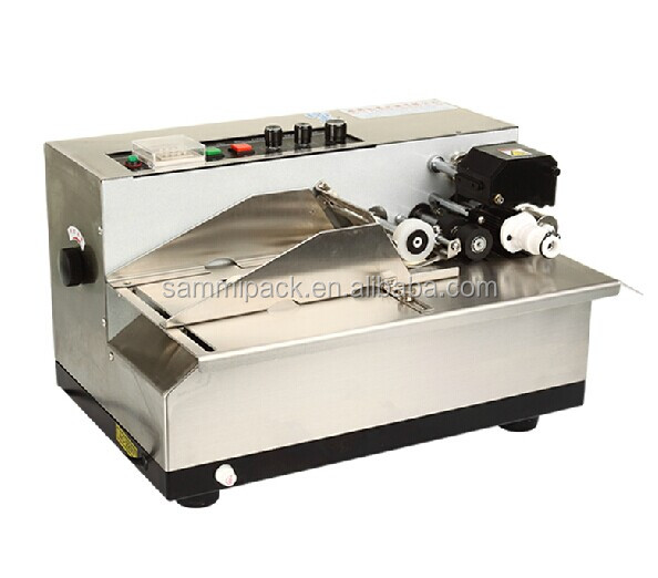 Automatic Solid Ink Coding Machine MY-380 Batch/Date/Expiry Number Printer for Paper, Film Packaging & Labels with Hot Ink Rolls