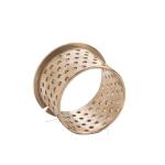 Flanged Bronze Bushings Plain CuSn8 Mesh