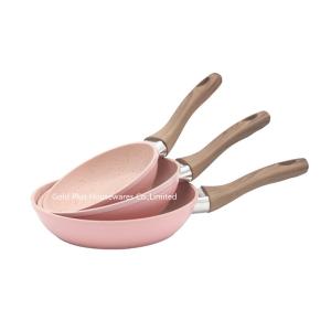 Wholesale High strength aluminum material frying pan 16cm beautiful and durable non stick seafood pot from china suppliers