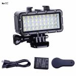 Waterproof LED Video Light High Power Dimmable Fill Night Light for Diving