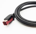 USB 2.0 Connector 24V Powered USB Extension Cable Male To Female
