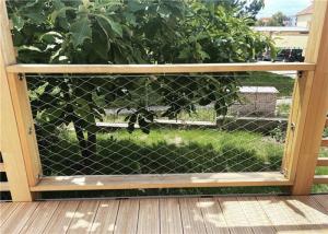 Wholesale 1.5mm 316l Balustrade Cable Mesh Flexible Infill 50mm Galvanised Wire Netting from china suppliers