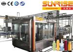 Aluminum Caps Glass Bottle Soda Filling Machine 4000BPH