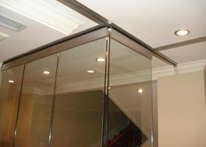 Wholesale Clip Aluminum Soliding Glass Partition Wall Top Supported For Meeting Room from china suppliers