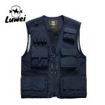 Tactical Custom Utility Outdoor Fishing Sleeveless Lightweight Utility Knit