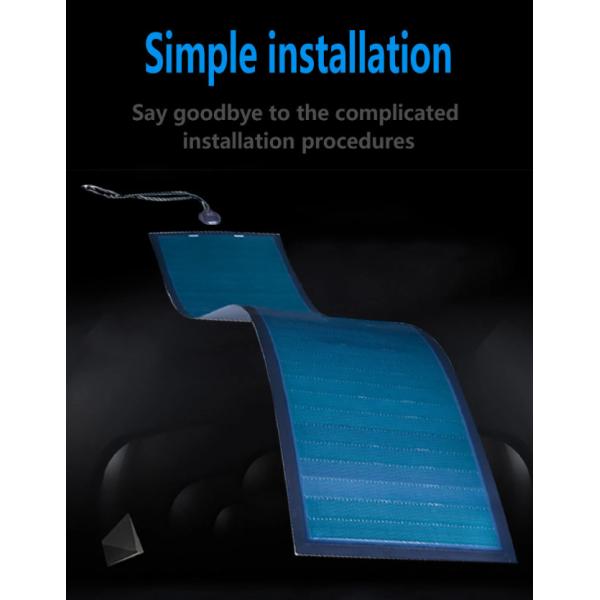 75 Watt Flexible Solar Panel ETFE Panel MC4 Waterproof for Easy Installation