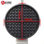 Non-stick Belgain Waffle Maker Machine 250*350*260mm Mould Size for Efficiency