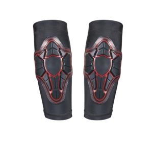 Wholesale Black Mountain Biking Protective Gear Four Pack Pad Set Black With Red Lining from china suppliers