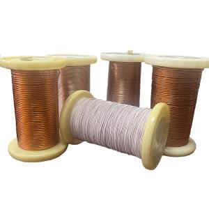 Wholesale Custom Made 0.2mm Nylon Served Litz Wire Copper Conductor For Transformer from china suppliers
