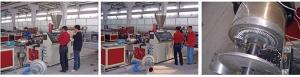 Wholesale PVC Hot Cutting Granule Twin Screw Extruder , Plastic Pellet Extrusion Machinery from china suppliers