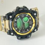 Multi Functional Digital Sport Watch With Rubber Band 100 Meters Water