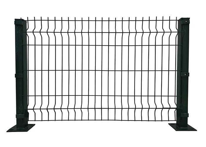 Sustainable Pvc Coated 3d Curved Welded Wire Mesh Fence Panel barricade fence