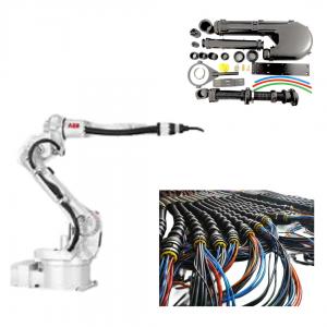 China ABB IRB 2600 ID Industrial 6 Axis Welding Robot Arm with dress pack and protective covers on sale