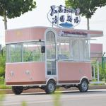 Vegetable Electric Mobile Food Cart/Kiosk/Truck/Ice Cream Cart with Spacious