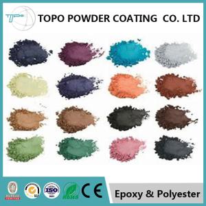 Wholesale Outdoor Steel Structure Matte Powder Coat , RAL 1003 Hammertone Powder Coat from china suppliers