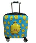 Travel Zippered Childs Suitcase On Wheels , Multifunctional Childs Cabin Case