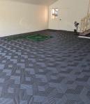 Modern Interlocking Garage Flooring Red Plastic Mats For Garage Floor