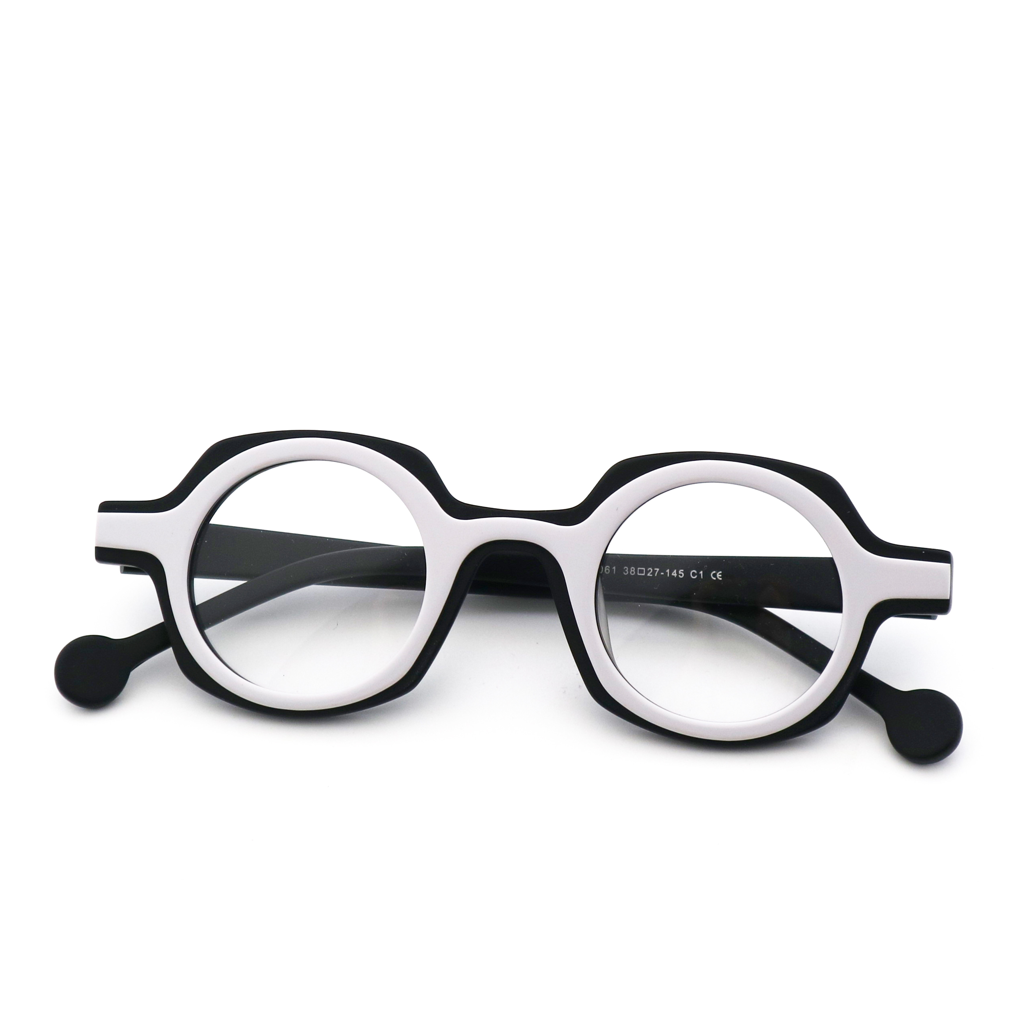 Black Brown Blue Acetate Glasses Optical Frames MR 98061