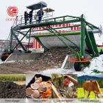 Food Waste Organic Fertilizer Production Line With Composting Recycling Cover