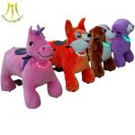 Hansel kids play game machine coin operated ride on animal scooter for family
