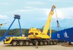 Large 110 Ton Lifting Capability Mobile Truck Mounted Crane 5 Section Boom