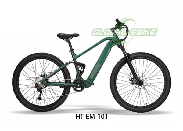 Men Women Rear Hub Motor Electric Bicycle Mountain Bike With Shimano 9 Speed