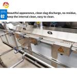 200-300kg Capacity Stainless Steel Belt Conveyor Automatic French Fries Machine