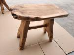 Practical Cedar 0.115m3 Solid Wood Stool 48CM Height