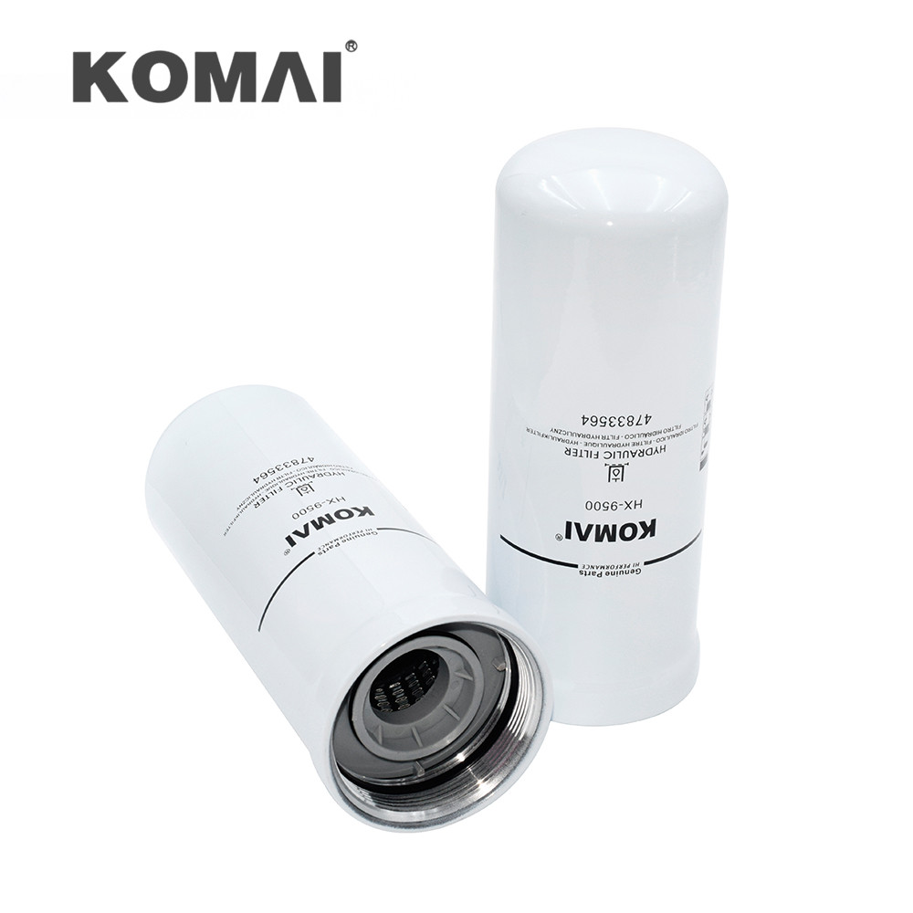 KOMAI Hydraulic Oil Filter 47833564 For Diesel Engine Parts In Construction Machinery