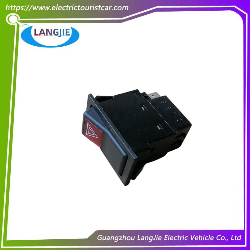 Hot Selling Golf Cart 6-Pin Hazard Light Switch For Marshell Components