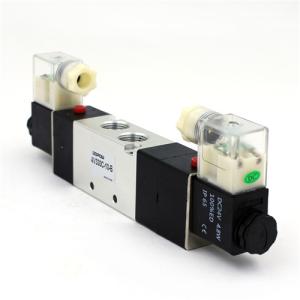 Wholesale 4V330C-10 3/8'' Double Solenoid Directional Control Valve / 5 Way 3 Position Pneumatic Valve from china suppliers