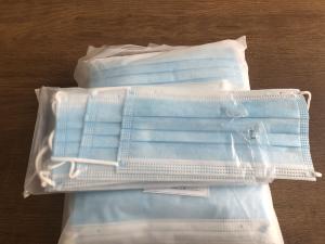 Wholesale 3 Ply Surgical Face Mask , Earloop Medical Mask Isolation Dust Non Toxic from china suppliers