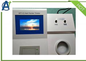 China Transformer Oil Water Content Tester By Coulometric Karl Fischer Titration on sale