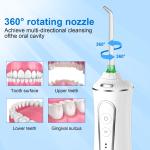 Electric 300ml Cordless Water Flosser Rechargeable Teeth Cleaning